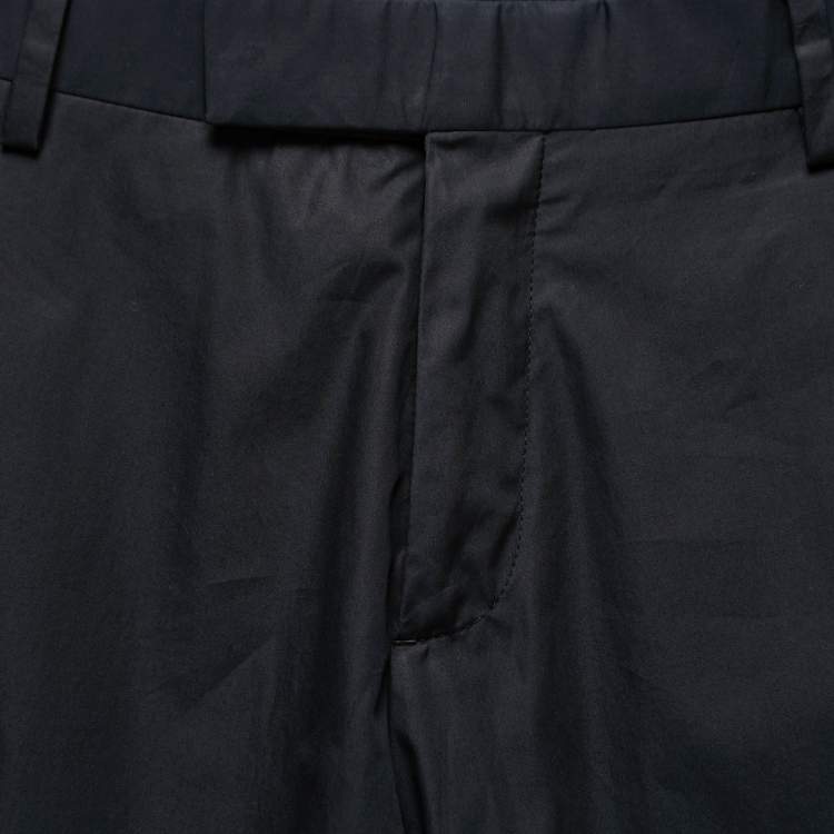 Pre Owned Dior Navy Blue Cotton Shorts S