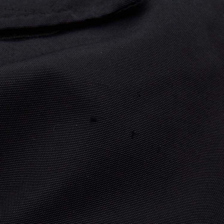Pre Owned Dior Homme Black Technical Cotton Tactical CD Buckled Cargo Pants S