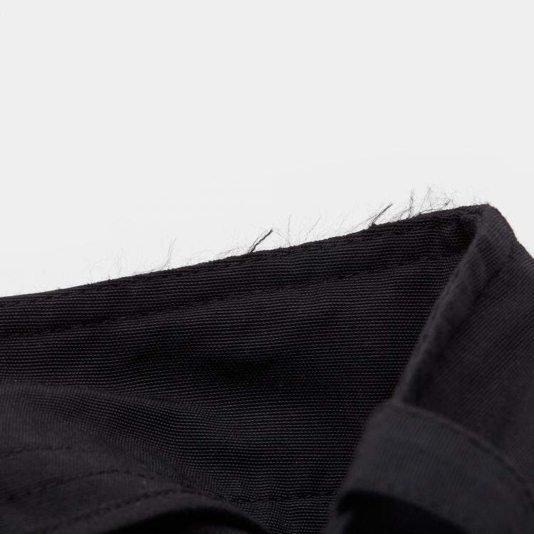 Pre Owned Dior Homme Black Technical Cotton Tactical CD Buckled Cargo Pants S
