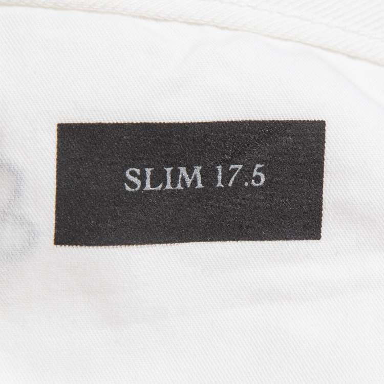 Pre Owned Dior X Kaws White Bee Embroidered Denim Jeans L Waist 34"