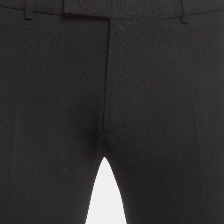 Pre Owned Dior Homme Black Tailored Trousers XL