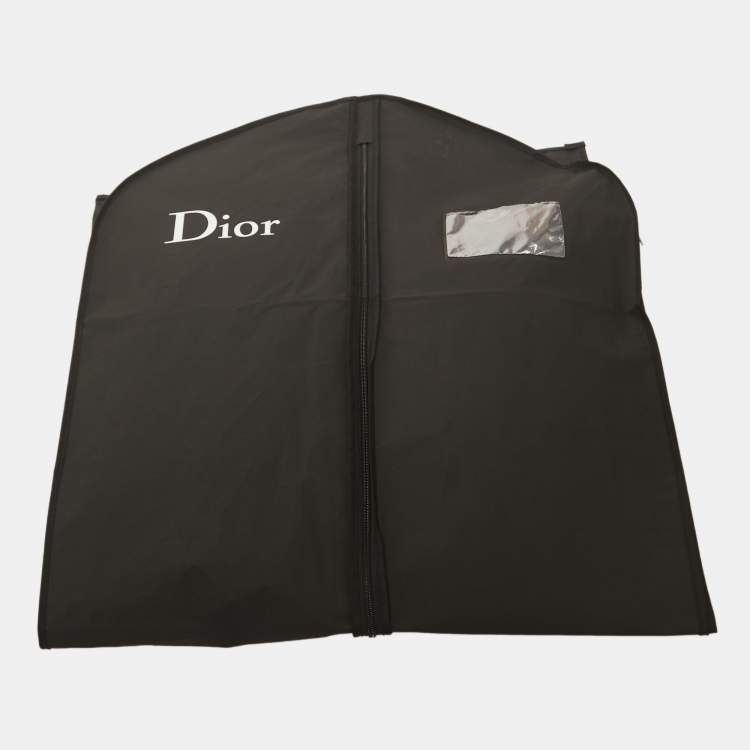 Pre Owned Dior Homme Black Cashmere Single-Breasted Coat M