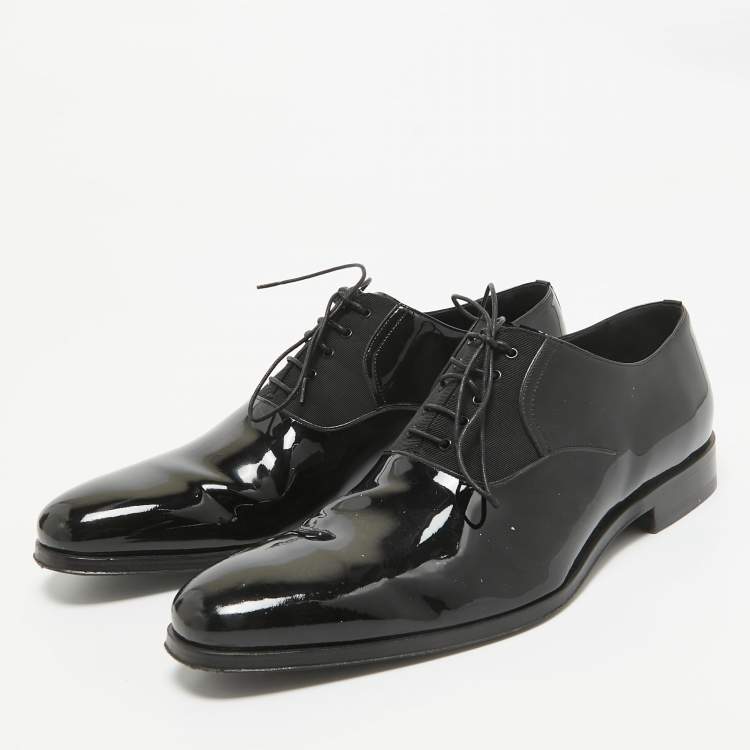 靴 Dior Black Leather Lace Up Dior Black Leather Lace Up Oxfords Size 41 Dior | TLC