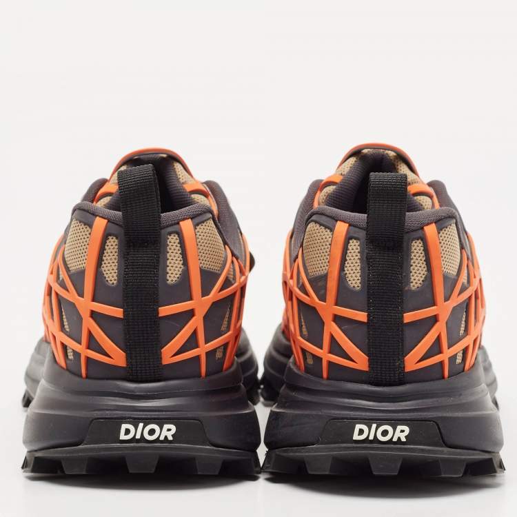Pre Owned Dior Multicolor Mesh and Leather B31 Runner Chunky Sneakers Size 43