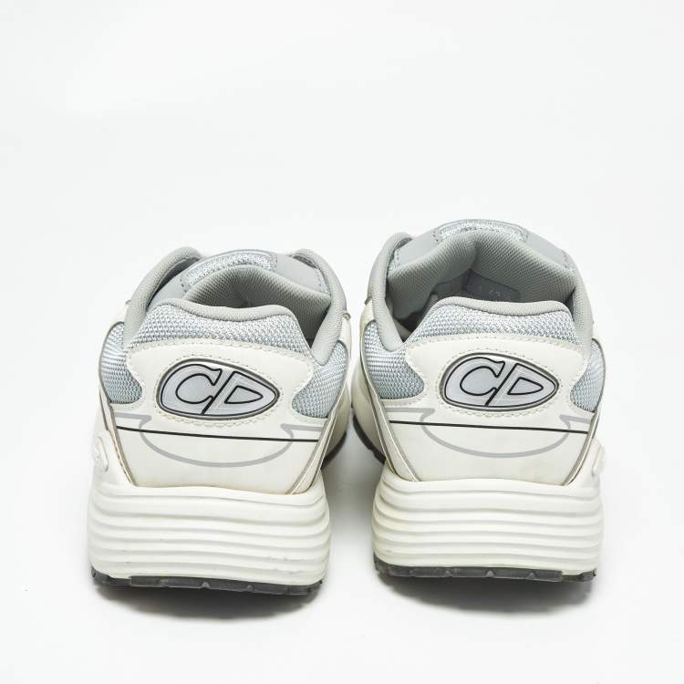 Pre Owned Dior Tricolor Mesh and Rubber B30 Sneakers Size 43.5