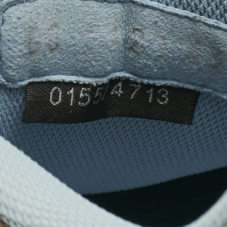 Pre Owned Dior Multicolor Leather and Canvas B713 Cactus Jack Sneakers Size 43