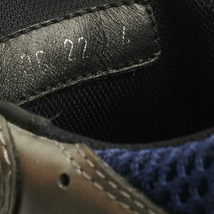 Pre Owned Dior Multicolor Mesh and Leather B22 Sneakers Size 44