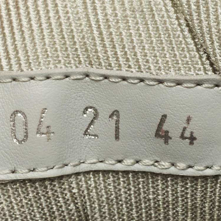 مملوكة مسبقًا Dior B27 Size 44 Grey/White Leather and Oblique Fabric B27 Low  Top Sneakers