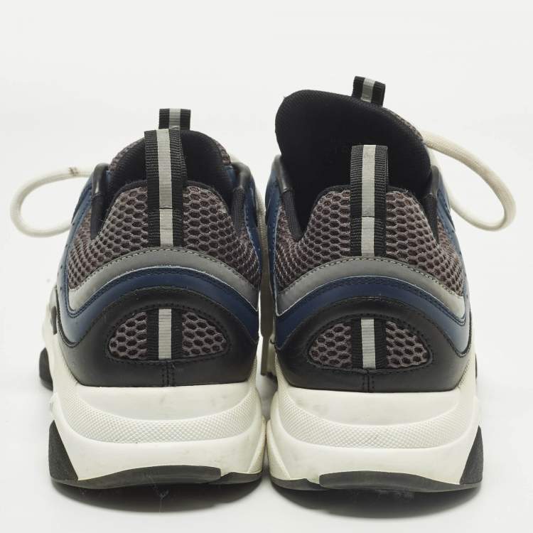 مملوكة مسبقًا Dior B22 Size 43 Multicolor Leather and Mesh Low Top Sneakers