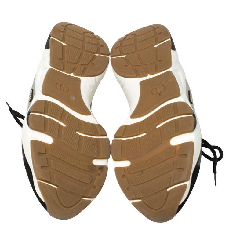 مملوكة مسبقًا Dior Multicolor Mesh And Leather B22 Runner Low Top Sneakers Size 44