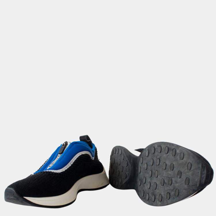 Pre Owned Dior Blue B25 Low Top Sneakers Size EU 39.5