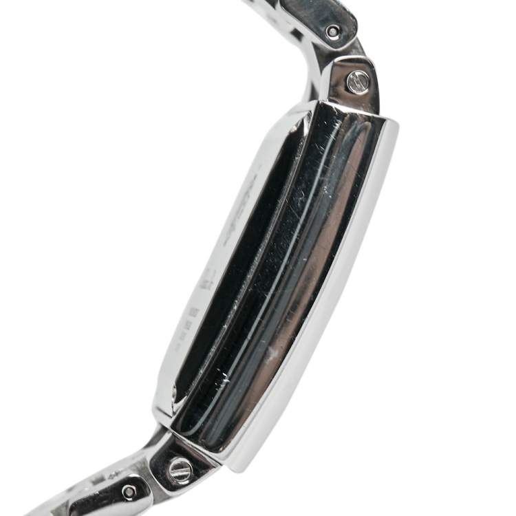 Pre Owned Christian Dior Silver Stainless Steel Riva UAE NOS D101100 Men's Wristwatch 31 mm
