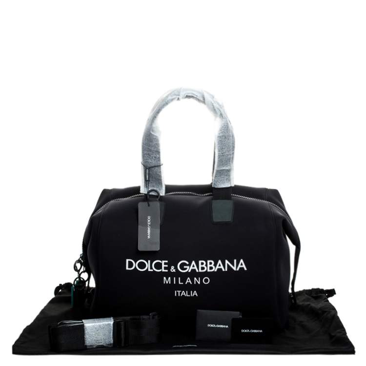 dolce and gabbana mens duffle bag