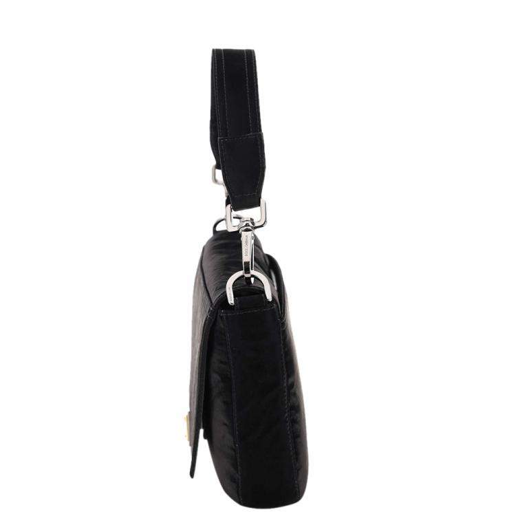 Pre Owned Dolce & Gabbana Black Nylon Shoulder Bag