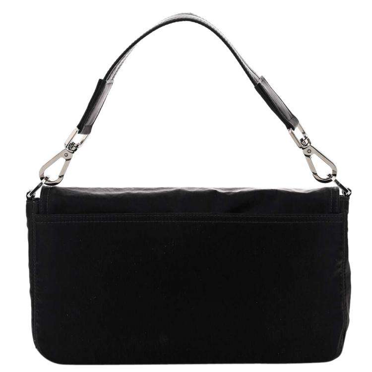 Pre Owned Dolce & Gabbana Black Nylon Shoulder Bag