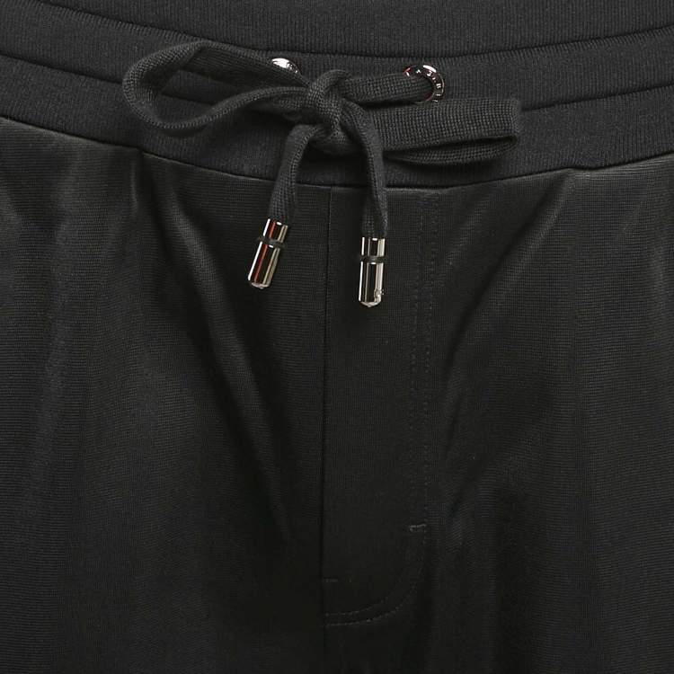 Pre Owned Dolce & Gabbana Black Jersey Jogger Pants M