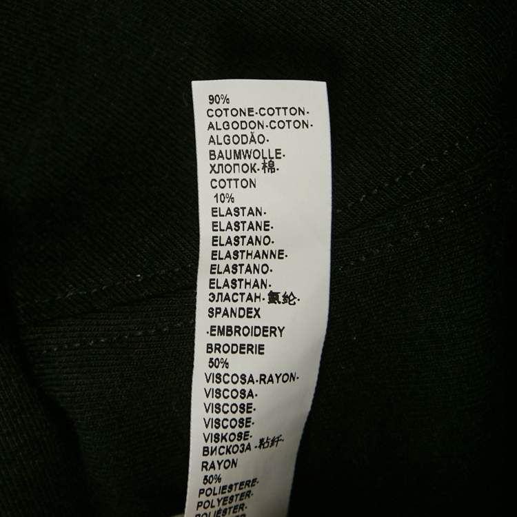 Pre Owned Dolce & Gabbana Underwear Black Cotton Crewneck T-Shirt L