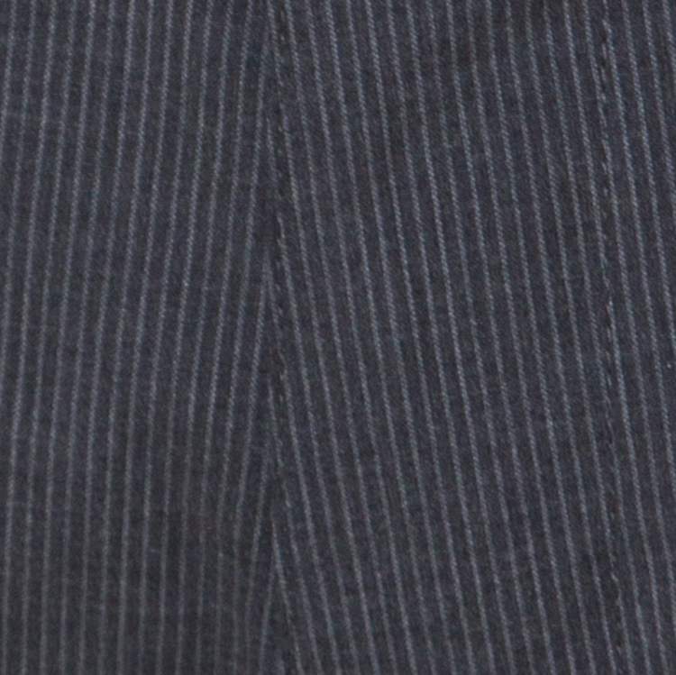 Pre Owned Dolce & Gabbana Grey Pin Striped Cotton Shorts S