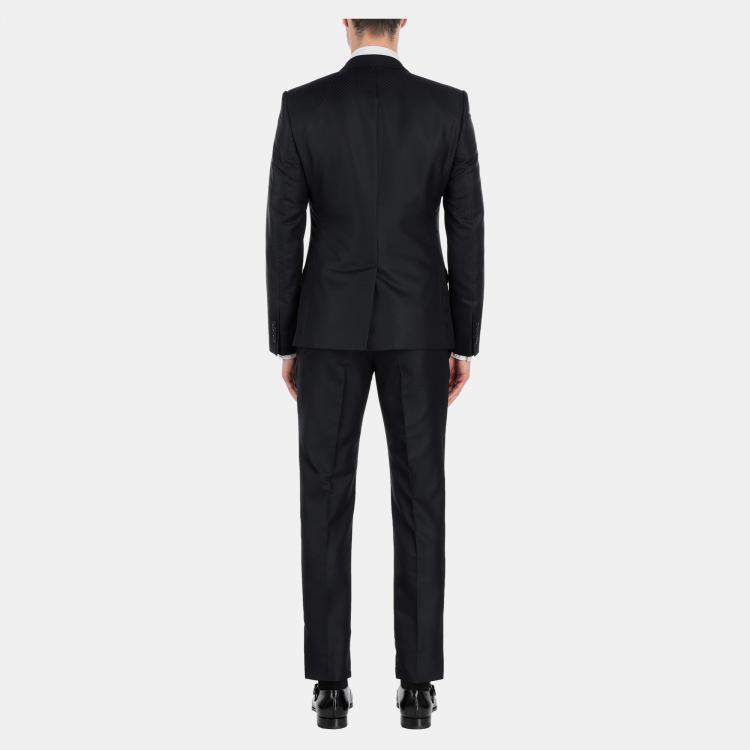 Pre Owned Dolce & Gabbana Virgin Wool Suits 50