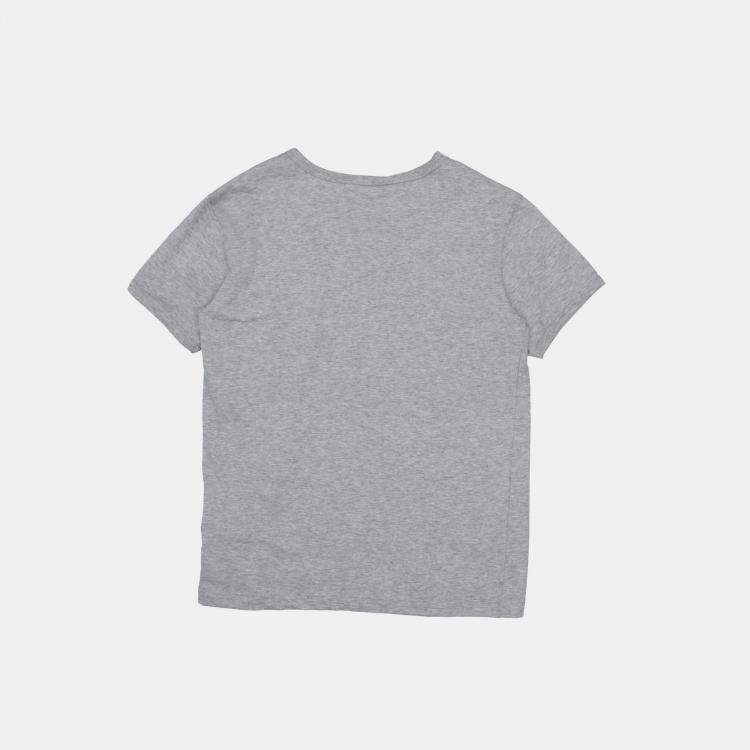 Pre Owned Dolce & Gabbana Grey Cotton T-Shirt Size 7/8Y