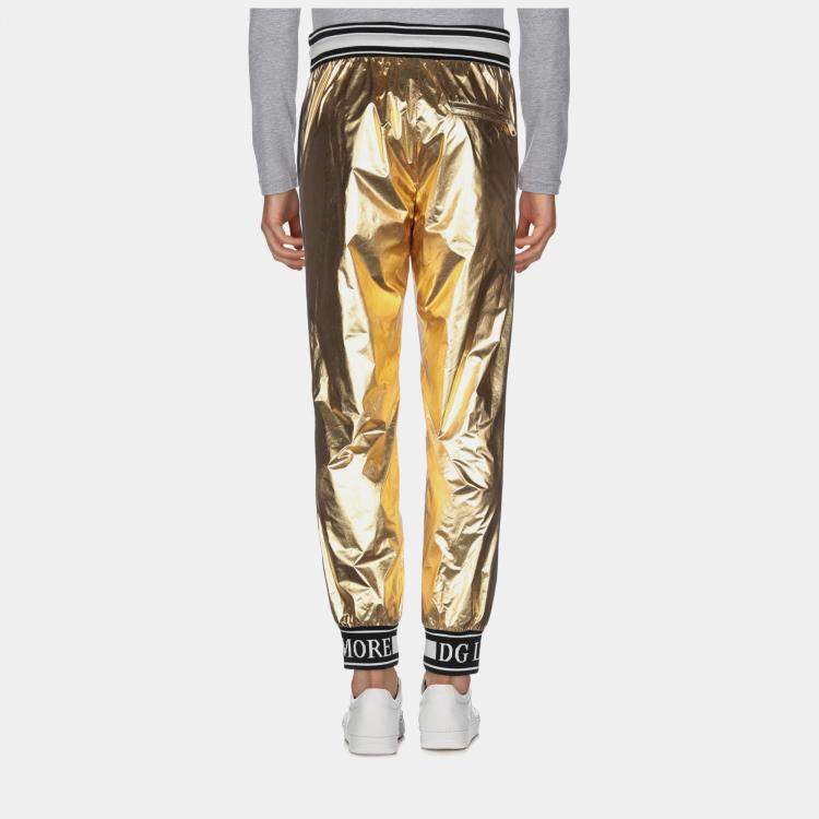 Pre Owned Dolce & Gabbana Polyester Pants 48