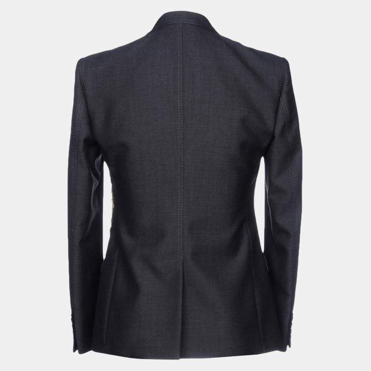 Pre Owned Dolce & Gabbana Wool Blazer 46