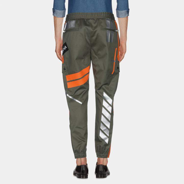 Pre Owned Dolce & Gabbana Cotton Pants 52