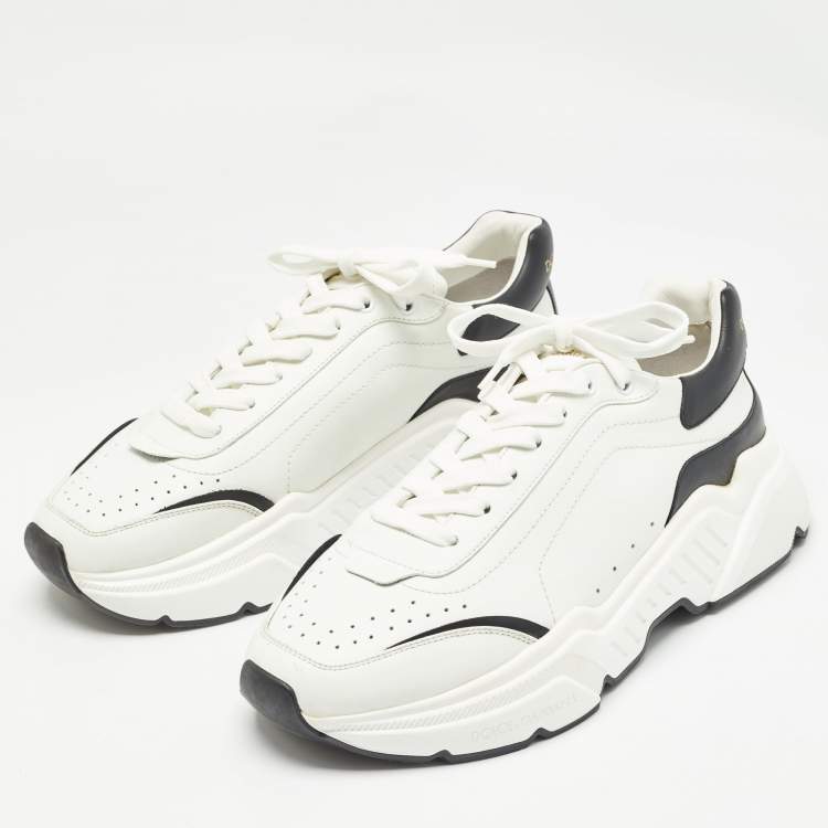 スニーカー DOLCE & GABBANA 'Day master' sneakers White/Black DOLCE & GABBANA Men's Shoes Sneakers Black White Leather
