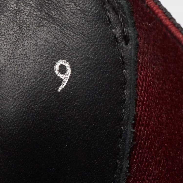 Pre Owned Dolce & Gabbana Black Leather Bernini Chelsea Boots Size 43