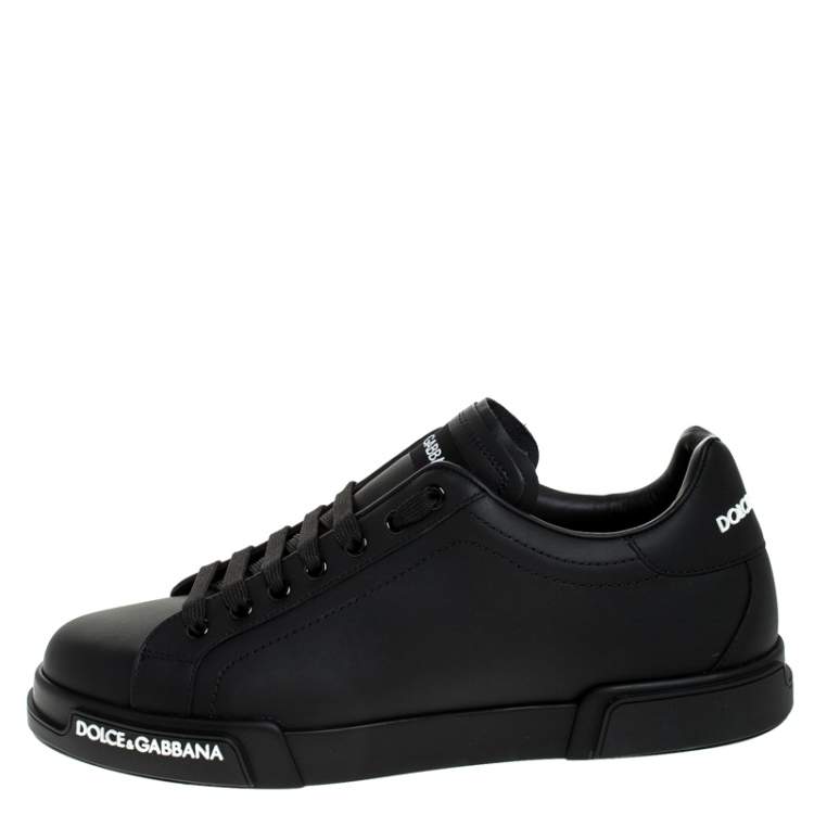 Dolce & Gabbana Leather Low Sneakers Size 42.5 & Gabbana | TLC