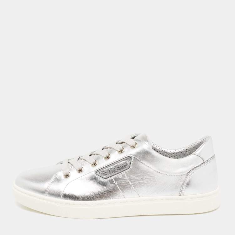 Dolce gabbana sale silver shoes