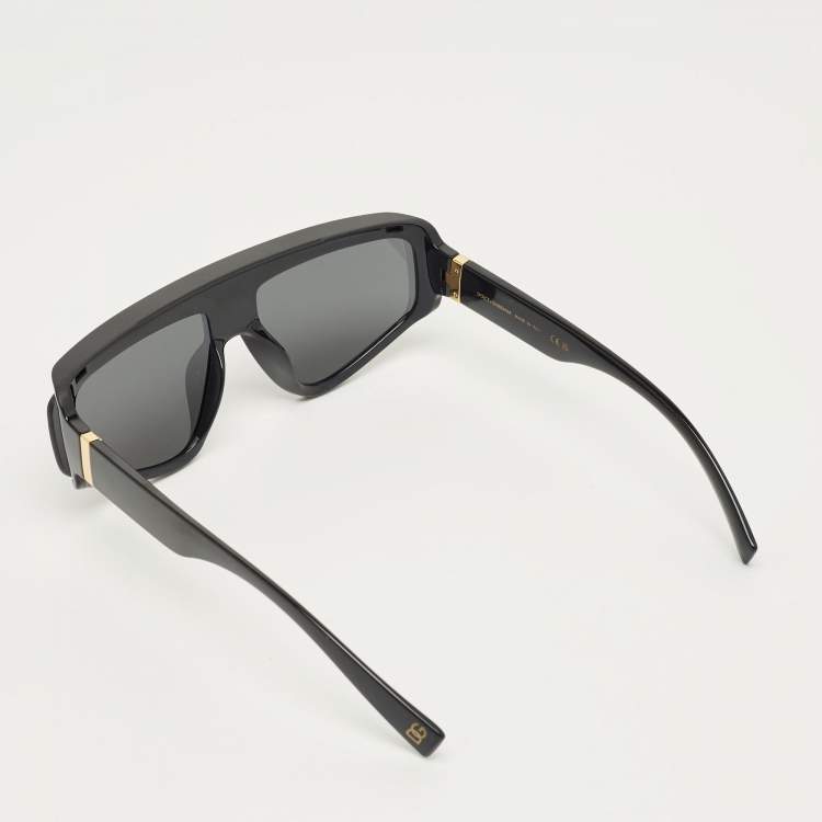 Pre Owned نظارة شمسية دولتشي أند غابانا دي جي 6177 سوداء شيلد