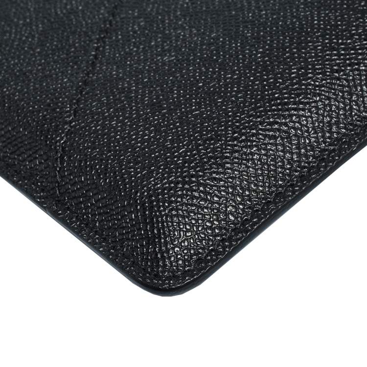 Pre Owned Dolce & Gabbana Black Leather iPad Envelope Case