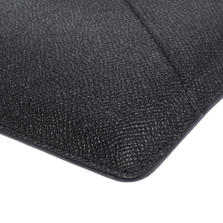 Pre Owned Dolce & Gabbana Black Leather iPad Envelope Case