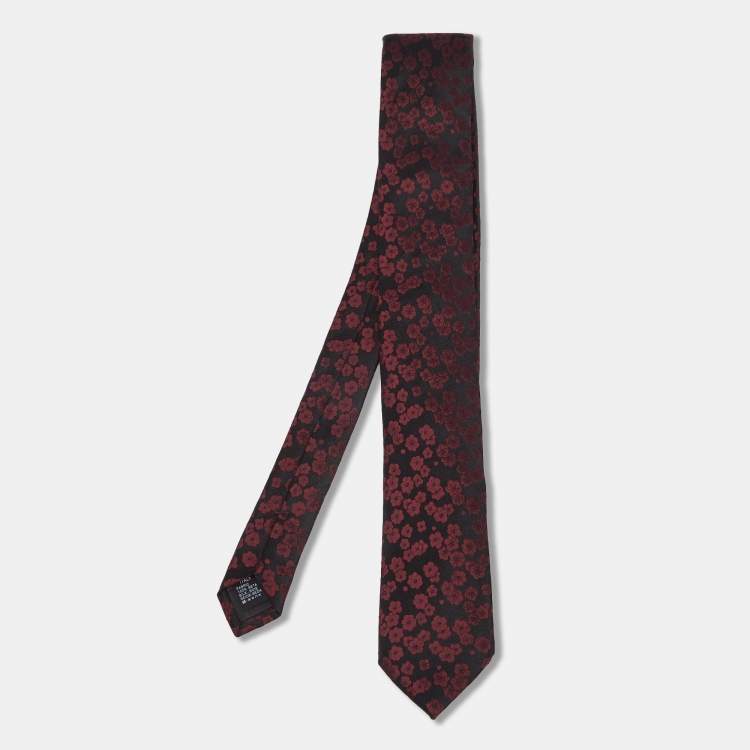 Dolce & Gabbana Bicolor Floral Jacquard Silk Tie Dolce & Gabbana | The ...