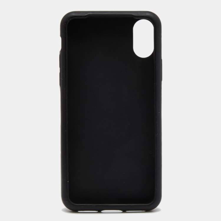 Pre Owned Dolce & Gabbana Black Rubber iPhone X/XS Cover