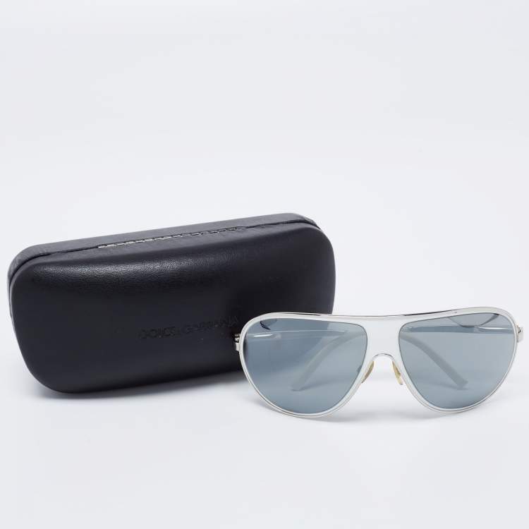 Pre Owned Dolce&Gabbana White DG 2024 Sunglasses