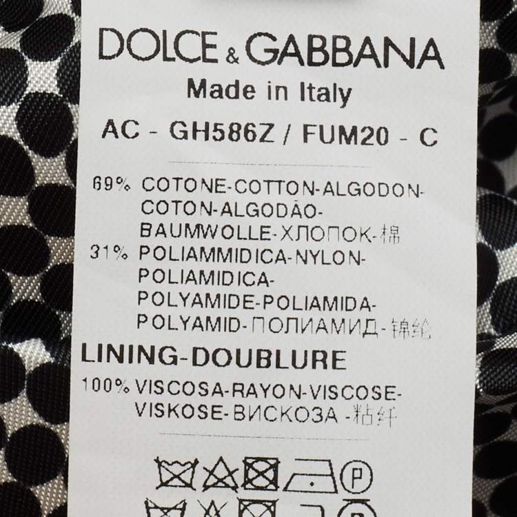 Pre Owned Dolce & Gabbana Black Newsboy Hat Size 57