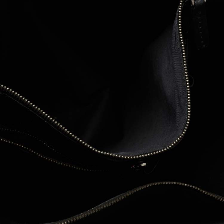 Pre Owned Dolce & Gabbana Black Textured Leather Tote
