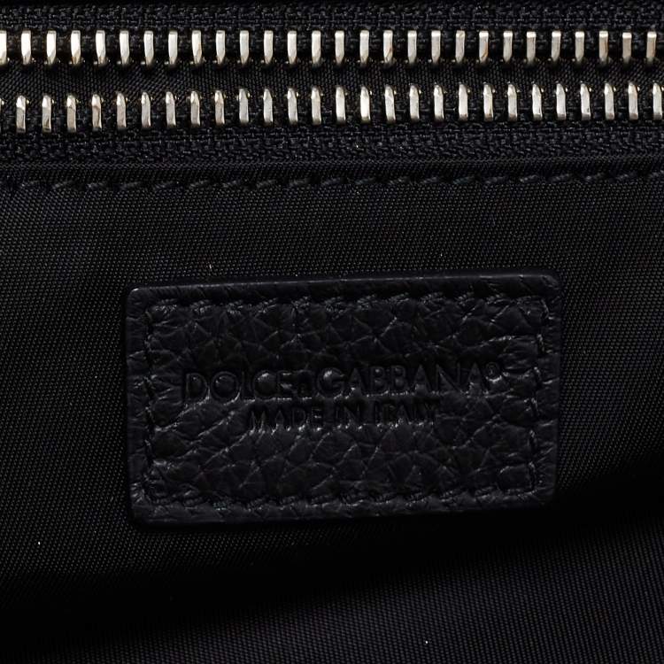 Pre Owned Dolce & Gabbana Black Nylon Laptop Bag