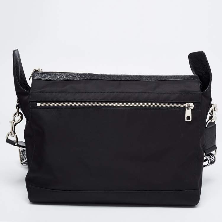 Pre Owned Dolce & Gabbana Black Nylon Laptop Bag