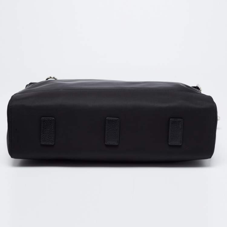 Pre Owned Dolce & Gabbana Black Nylon Laptop Bag