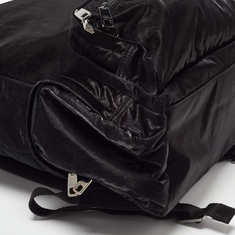 Pre Owned Dolce & Gabbana Black Nylon Backpack