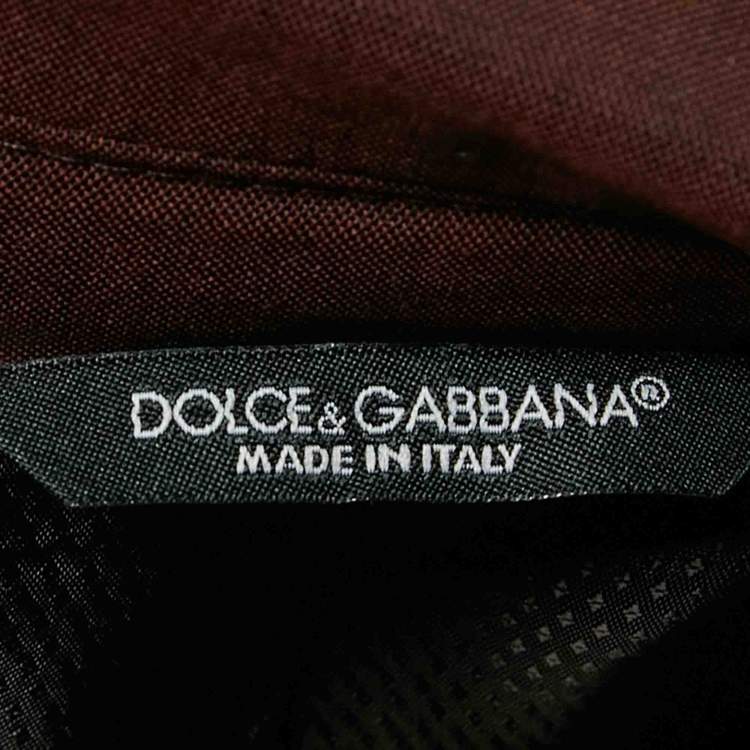 Pre Owned Dolce & Gabbana Brown Virgin Wool Tailored Blazer XXL