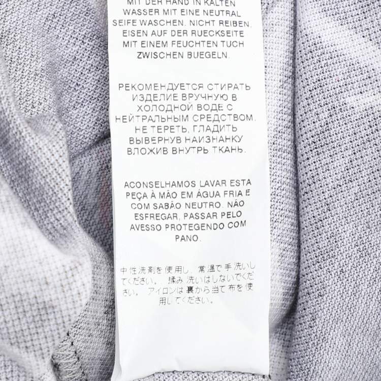 Pre Owned Dolce & Gabbana Multicolor Printed Cotton Polo T-Shirt XS