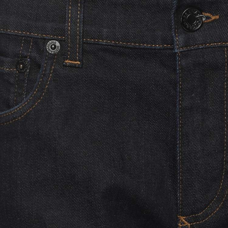 Pre Owned Dolce and Gabbana Dark Blue Denim Stretch Jeans S