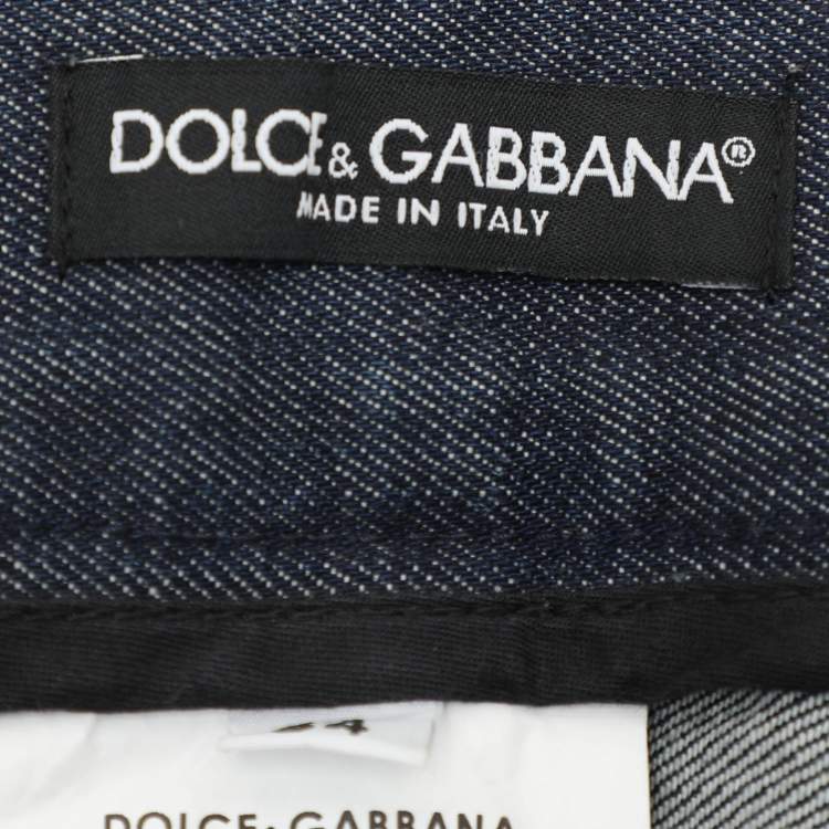 Pre Owned Dolce & Gabbana Bue Denim Jeans XXL