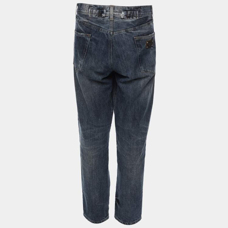 Pre Owned Dolce & Gabbana Blue Denim  Jeans L
