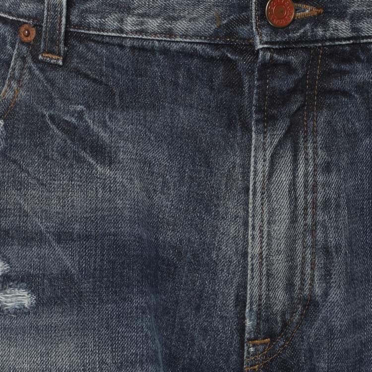 Pre Owned Dolce & Gabbana Blue Denim  Jeans L