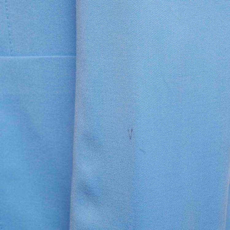 Pre Owned Dolce & Gabbana Blue Gabardine Tailored Double Breasted Blazer XL
